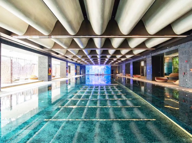 揭阳网站建设西安W酒店泳池